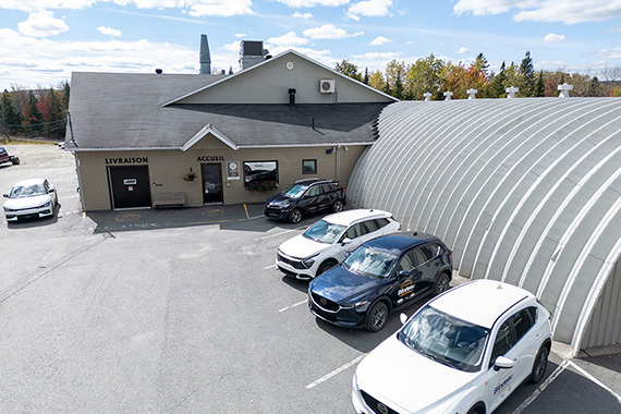 Bilodeau Collision bâtiment extérieur - Lac-Mégantic